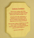 Wool Plaque